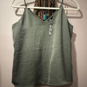 Express Olive Green Camisole Top